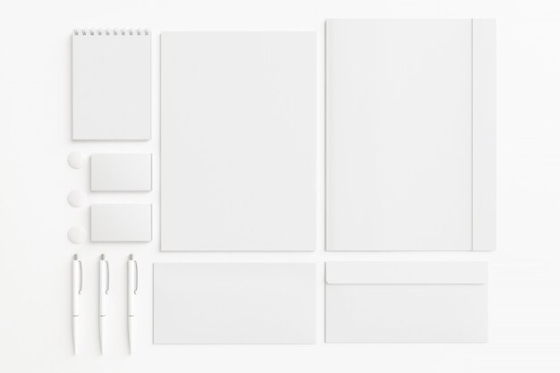 Blank Stationery Set.