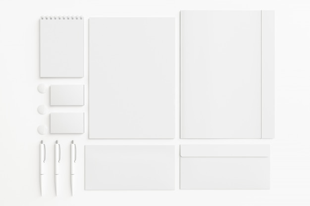 Blank Stationery Set.