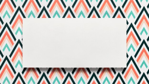 Blank wedding invitation envelope mock-up