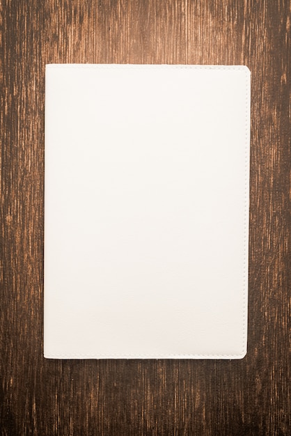 Пустой белый макет книги