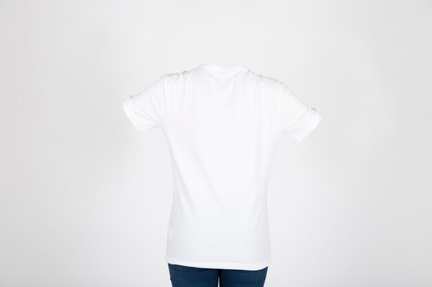 Blank white t shirt