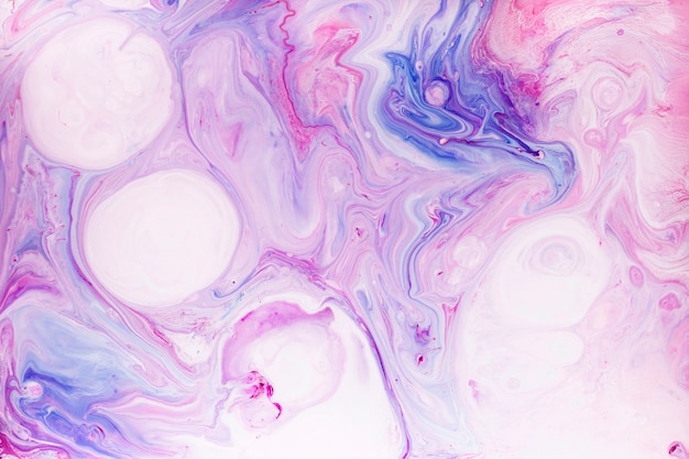 Free photo blend of acrylic paint in splashes