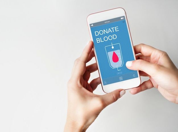 Blood donation give life transfusion sangre concept