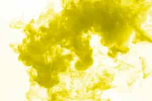 Free photo blot of yellow pigment