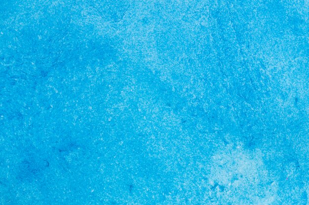 青の抽象的な水彩画マクロテクスチャ背景