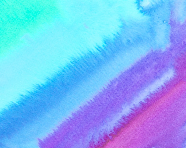 青とピンクの水彩画の水彩テクスチャ背景