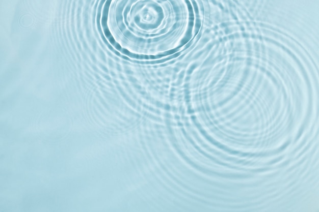 Blue background, water ripple texture