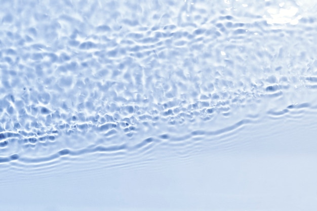 無料写真 青い背景、水の波のテクスチャ