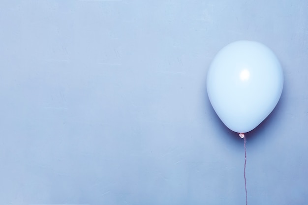 Free photo blue balloon