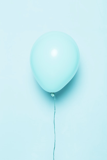 Free photo blue balloon