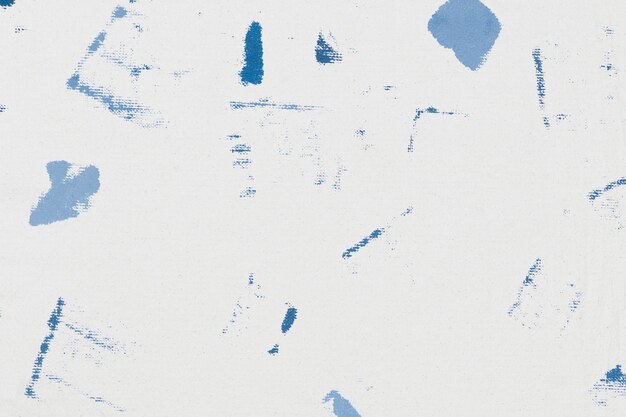 Free Photo blue block print background pattern with fabric stains