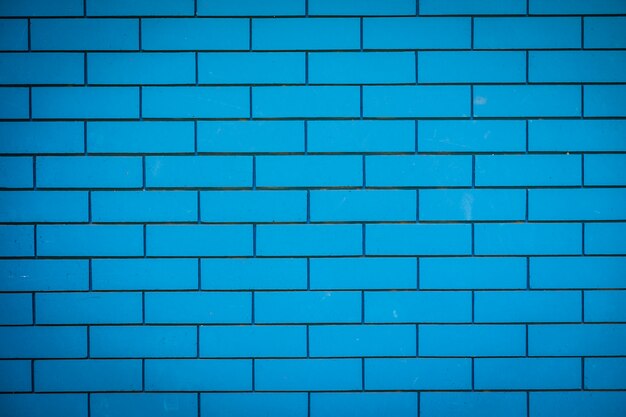 Blue brick stone wall textures