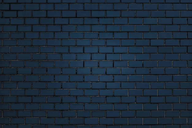 Blue brick wall textured background