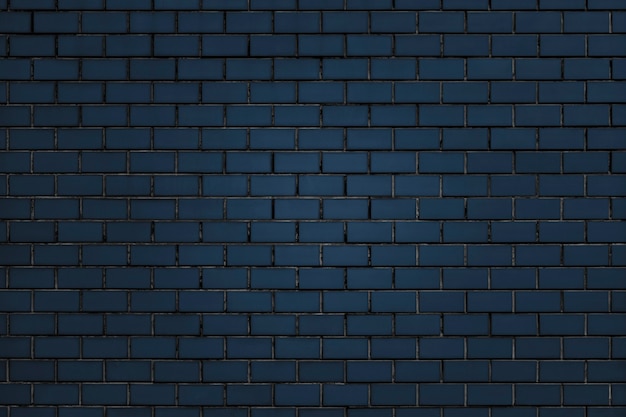 青いレンガの壁のテクスチャ背景