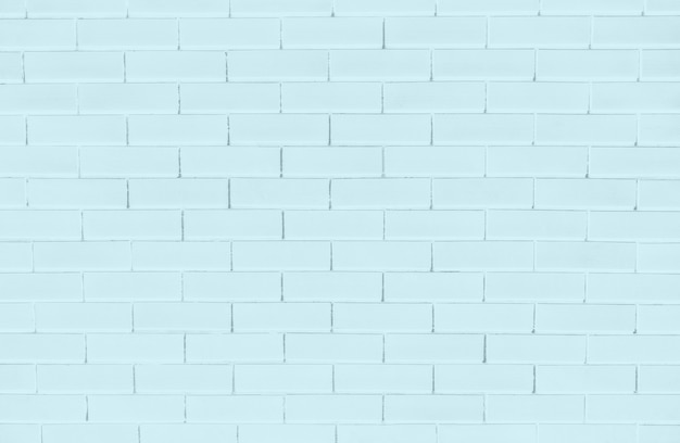 Free photo blue brick wall textured background