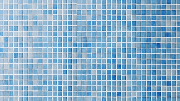 Free photo blue ceramic floor and wall tiles