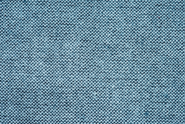 Blue fabric closeup