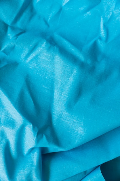 Blue fabric texture background