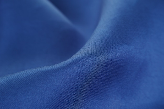 Blue fabric