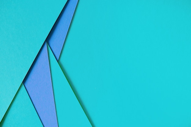 Синий геометрический состав картона фон с copyspace