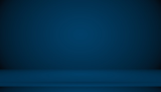 Blue gradient abstract background empty room with space for your text and picture.