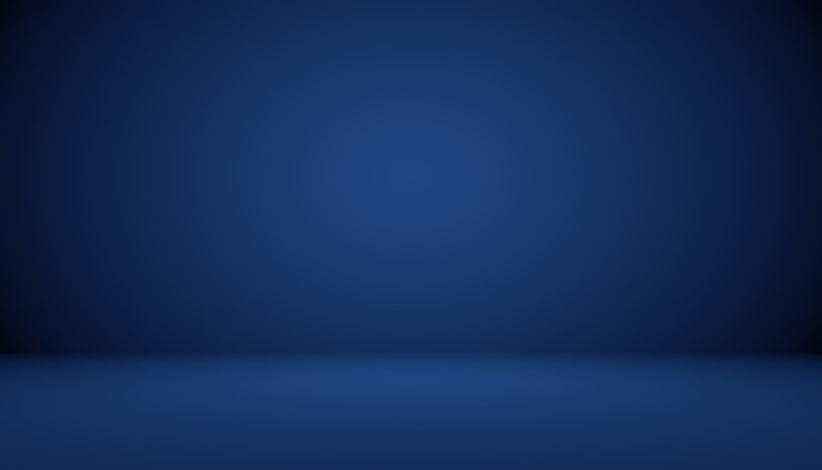Free Photo blue gradient abstract background empty room with space for your text and picture