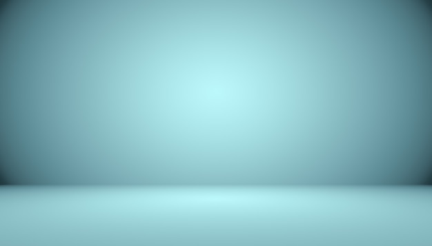 Blue gradient abstract background empty room with space for your text and picture.