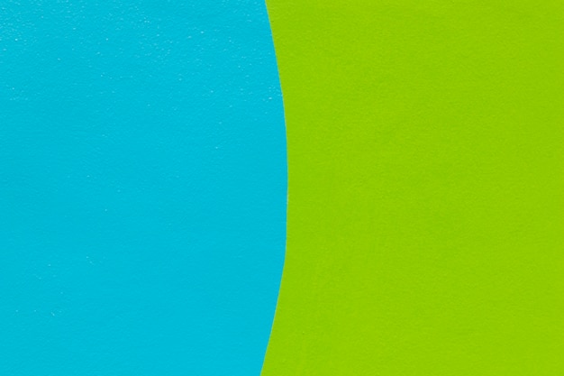 Синий и зеленый фон стены