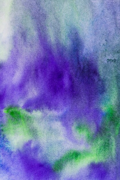 Blue and green watercolor textured background