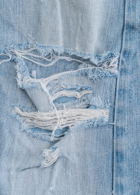 Бесплатное фото Синяя джинсовая текстура