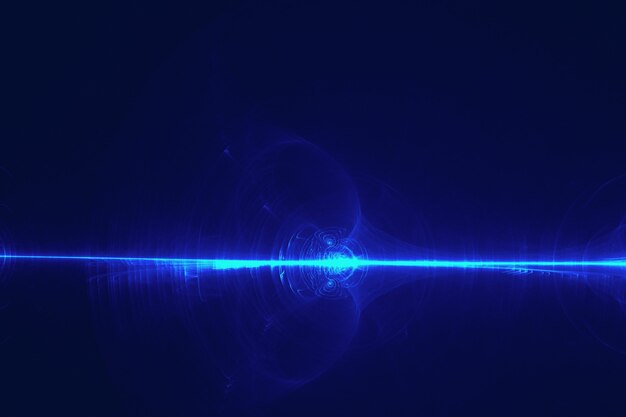 Blue light streak abstract background