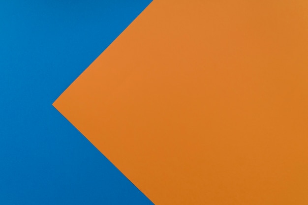 Синий и оранжевый фон