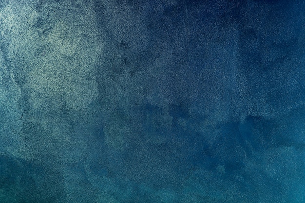 Blue paint wall background texture