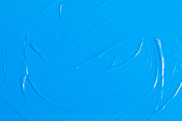 Blue plaint with brushstrokes