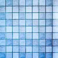 Free photo blue pool tile pattern