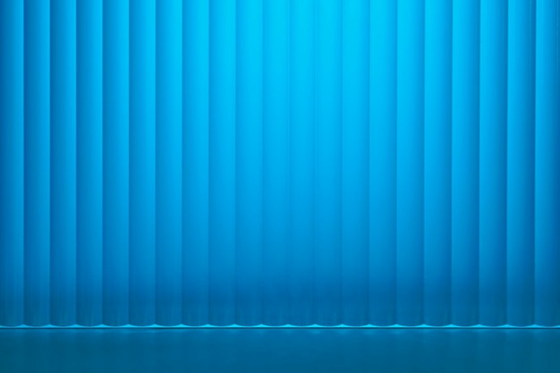 パターン化されたガラスと青い製品の背景