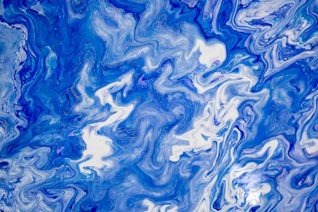 Blue psychedelic background design