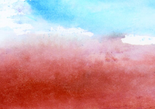Blue and Red watercolor texture