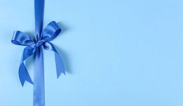 Free photo blue ribbon