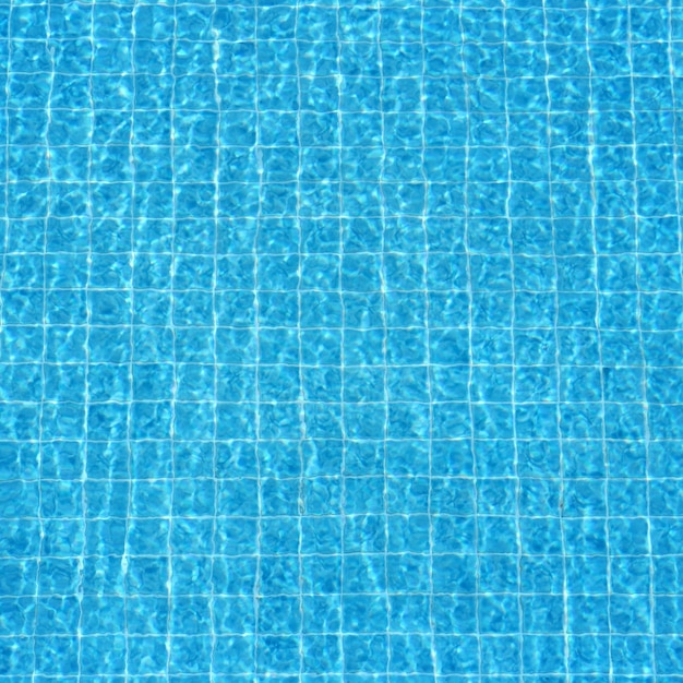 Голубой волнистый водный фон в бассейне