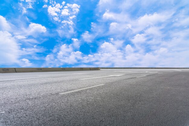 blue sky and clouds