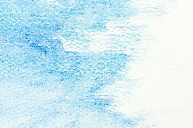 Blue stain in a white background