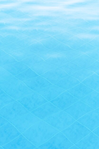 Blue swimming pool textured