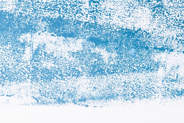 Free Photo blue textured rough background block prints on fabric