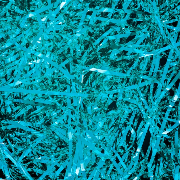 Free photo blue tinsel background