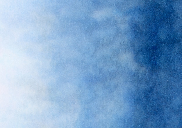 Синий акварельный градиентный фон