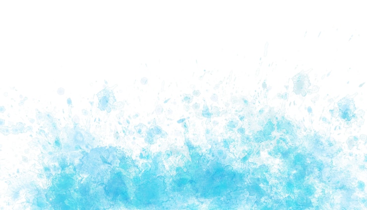 ฟรี Photo blue watercolor splash background