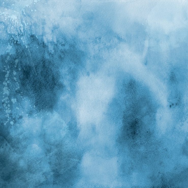 Free Photo blue watercolor texture