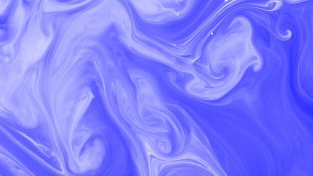 Blue and white liquid or marble abstract background