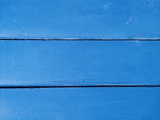 青い木製の背景